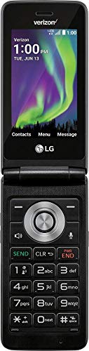 LG - Exalt 4G LTE VN220 with 8GB Memory Cell Phone - Silver (Verizon) (Renewed)