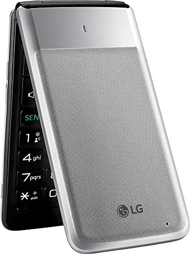 LG - Exalt 4G LTE VN220 with 8GB Memory Cell Phone - Silver (Verizon) (Renewed)