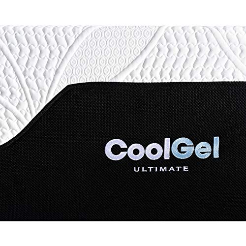 Classic Brands Cool Gel Chill Memory Foam 14-Inch Mattress with 2 Pillows |CertiPUR-US Certified |Bed-in-a-Box, Queen