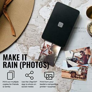 Lifeprint 2x3 Portable Photo and Video Printer for iPhone and Android. Make Your Photos Come to Life w/Augmented Reality - Purple