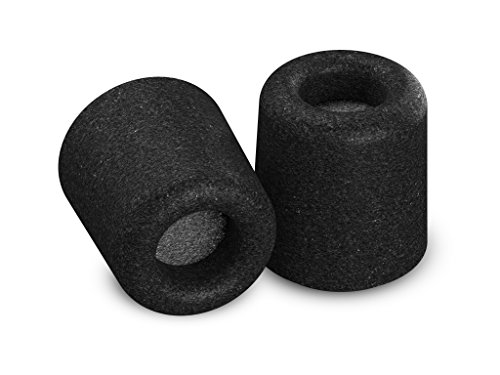 COMPLY Isolation Plus Memory Foam Replacement Earbud Tips for Sennheiser Momentum Earphones with Noise Reduction, WaxGuard, and Secure Fit (Small, 3 Pairs)