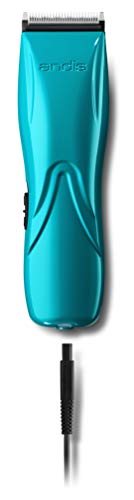 Andis 73515 Pulse Li 5 Cord/Cordless Grooming Clipper for Dogs, Cats and Equine, Teal