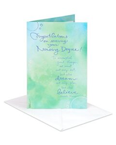 american greetings nurse graduation card (nursing degree)