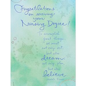 American Greetings Nurse Graduation Card (Nursing Degree)