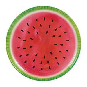 amscan watermelon platter 13 1/2", 1 pc, multicolor