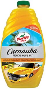 turtle wax 50690 carnauba wash & wax 48. fluidounces