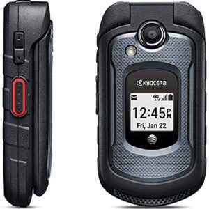 Kyocera AT&T Flip Phone GSM 4G LTE Dura XE E4710 Rugged Att Waterproof, Dustproof, Tough, Strong , Shock-Resistant (Renewed)