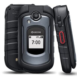 Kyocera AT&T Flip Phone GSM 4G LTE Dura XE E4710 Rugged Att Waterproof, Dustproof, Tough, Strong , Shock-Resistant (Renewed)