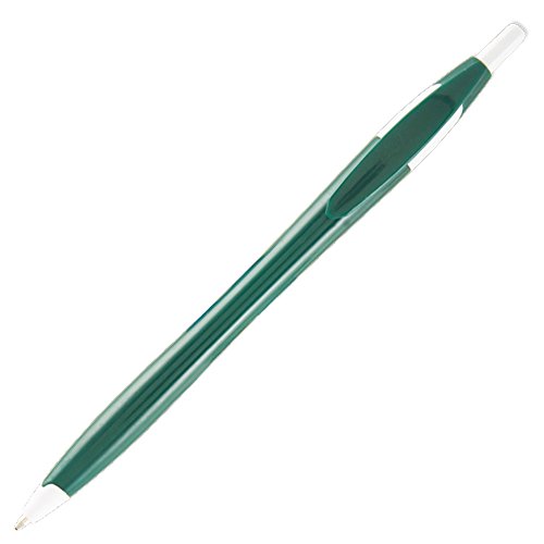 Ummah Promotions Promotional Classic Solid Click Pen Printed with Your Logo or Message - 300 QTY