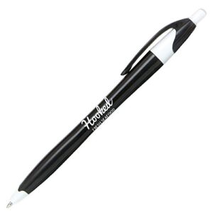 Ummah Promotions Promotional Classic Solid Click Pen Printed with Your Logo or Message - 300 QTY