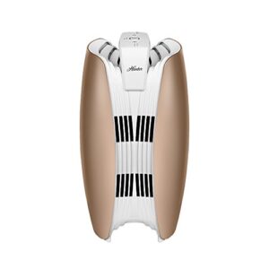 hunter ht1715 air purifier with viro-silver carbon pre-filter and hepa+ filtration (rosegold/white)