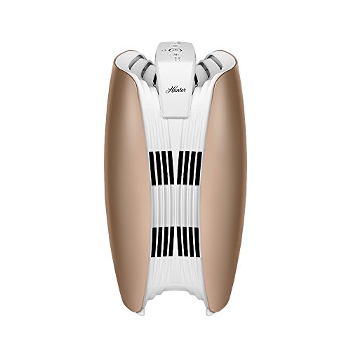 Hunter HT1715 Air Purifier with ViRo-Silver Carbon Pre-filter and HEPA+ Filtration (Rosegold/White)