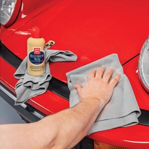 Griot's Garage 14902 Microfiber Edgeless Towels (Set of 6),Grey,16" x 16"