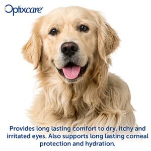 OptixCare Pet Eye Lube Plus + Hyaluron 20g for Dog Cat Horses