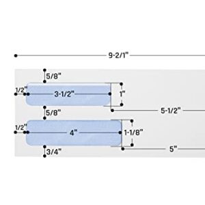 Office Deed #10 Double Window Envelopes Self Seal #10 Security Envelopes-Designed for Business Statements, Quickbooks Invoices, and Return, Self Seal Envelopes Size - 4 1/8 X 9 ½’’