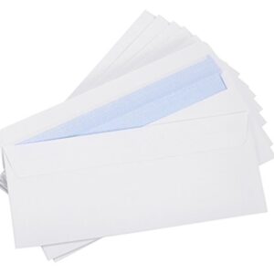 Office Deed #10 Double Window Envelopes Self Seal #10 Security Envelopes-Designed for Business Statements, Quickbooks Invoices, and Return, Self Seal Envelopes Size - 4 1/8 X 9 ½’’