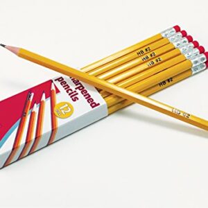 Better Office Products Pre-sharpened #2 Pencils, 144/box