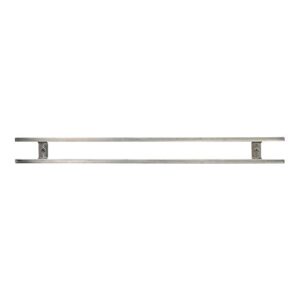 mercer culinary 24" magnetic knife bar with 6 s hooks, 24 inch x 2.4 inch x .9 inch, stainless steel