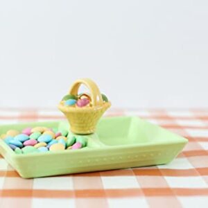 Nora Fleming Hand-Painted Mini: A Tisket, A Tasket (Basket with Eggs) A214