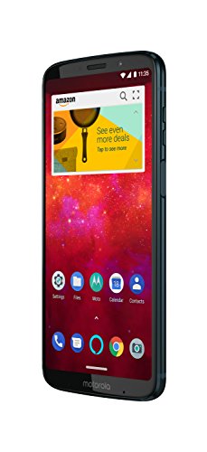 Moto Z3 Play with Alexa Hands-Free – 64 GB – Unlocked (AT&T/Sprint/T-Mobile/Verizon) – Deep Indigo – Prime Exclusive Phone