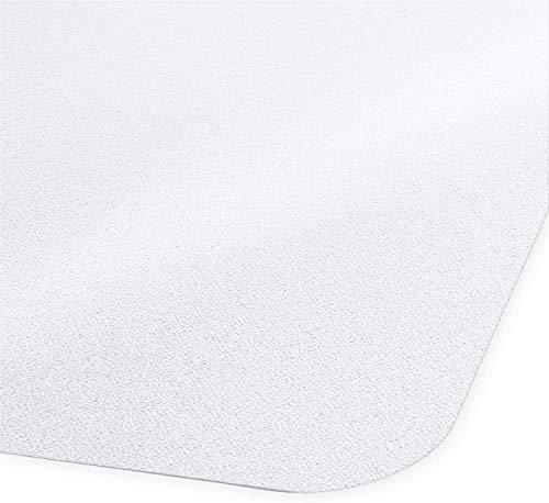 Office Marshal Hard Floor Office Chair Mat - 40" x 48" - Frosted/See-Through & High Strength