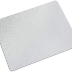 Office Marshal Hard Floor Office Chair Mat - 40" x 48" - Frosted/See-Through & High Strength