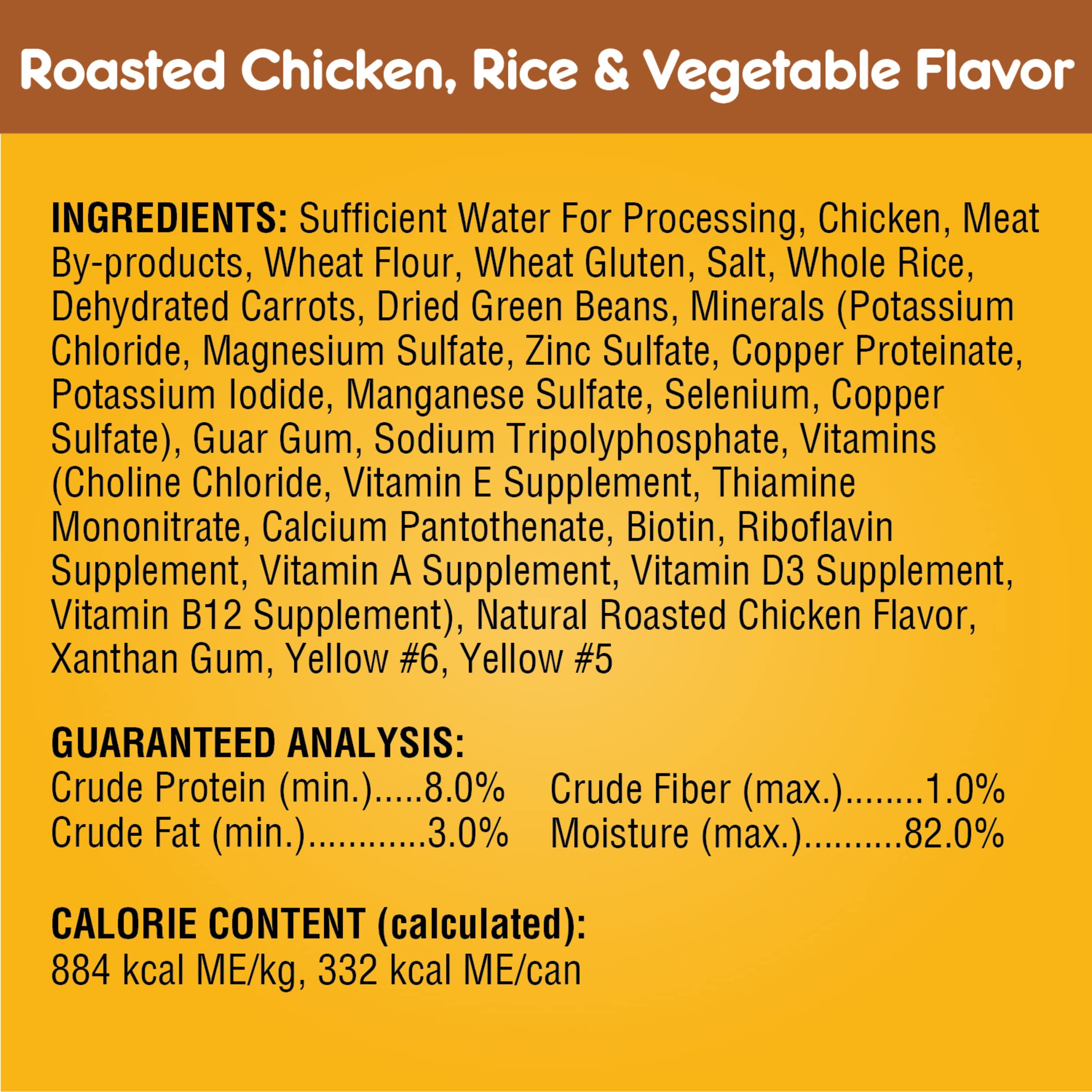 PEDIGREE CHOICE CUTS IN GRAVY Adult Canned Soft Wet Dog Food Variety Pack, Prime Rib, Rice & Vegetable Flavor and Roasted Chicken, Rice & Vegetable Flavor, 13.2 oz. Cans (Pack of 12)