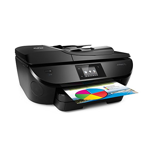 HP OfficeJet 5740 Wireless All-in-One Photo Printer with Mobile Printing, Instant Ink Ready (B9S76A) (Renewed)