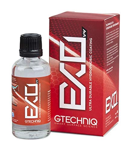 Gtechniq - EXO Ultra Durable Hydrophobic Coating v4 - Protect Your Paint, Add Gloss, Repel Contaminants, Resists Chemicals, Get Rid of Water-Spots (30 milliliters)