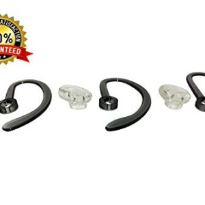 AvimaBasics Ear Buds, Spare Kit Earloops Buds Compatible with Plantronics WH500 CS540 W440 Savi W740 - Includes: 3 Earloop, 3 Eartips Guarantee! (1 Pack)