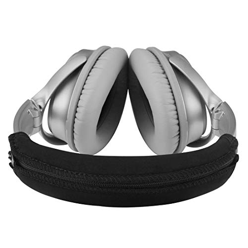Geekria Headband Cover Compatible with Bose QuietComfort 35 Series 2 Gaming, QC35II, QC25 Headphones, Headband Cushion/Headband Protector/Easy DIY Installation No Tool Needed (Black)
