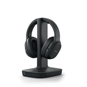 Sony L600 Wireless Digital Surround Dolby Audio Sound Overhead Headphones for Watching TV (WH-L600), Black, 2.1