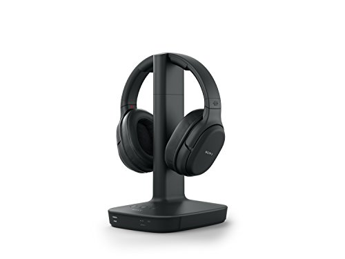 Sony L600 Wireless Digital Surround Dolby Audio Sound Overhead Headphones for Watching TV (WH-L600), Black, 2.1