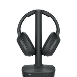 Sony L600 Wireless Digital Surround Dolby Audio Sound Overhead Headphones for Watching TV (WH-L600), Black, 2.1