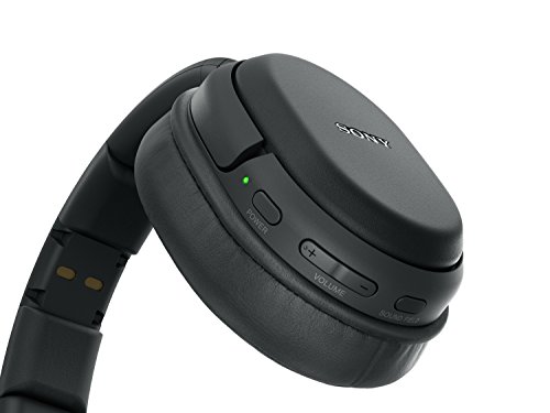 Sony L600 Wireless Digital Surround Dolby Audio Sound Overhead Headphones for Watching TV (WH-L600), Black, 2.1