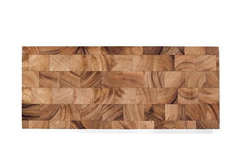 Ironwood Bowery End Grain Cheese and Charcuterie Board, One Size, Acacia Wood