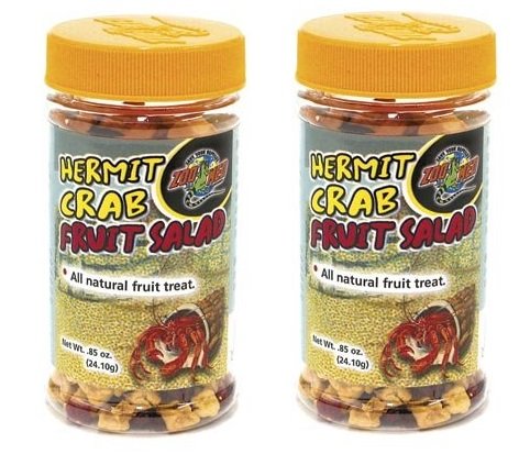 Zoo Med Hermit Crab Fruit-Salad All Natural Fruit Treat (0.85 oz (2 Pack))