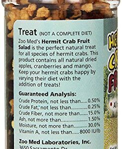 Zoo Med Hermit Crab Fruit-Salad All Natural Fruit Treat (0.85 oz (2 Pack))