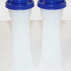 Tupperware Large Hourglass Salt and Pepper Shakers, Tokyo Blue