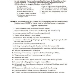 Workbook VI for Handbook of Grammar and Composition - Abeka 12th Grade 12 Highschool English Grammar and Writing Student Work Text