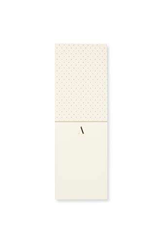 Kate Spade New York Initial Notepad, Desktop Memo Pad Includes 100 Blank Pages, S (Pink)