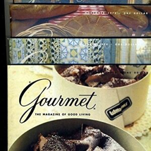 A Complete Set 12 Issues 1978 Gourmet The Magazine of Good Living