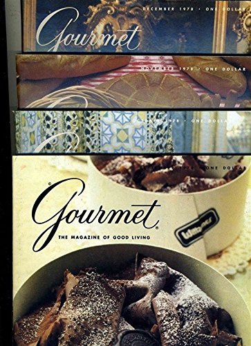A Complete Set 12 Issues 1978 Gourmet The Magazine of Good Living