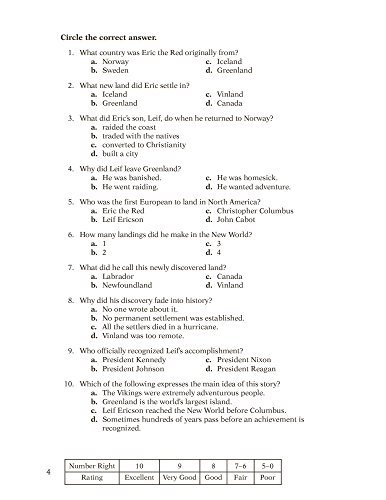 Read and Comprehend 6 Skill Sheets - Abeka 6th Grade 6 Reading Comprehension Student Activity Book