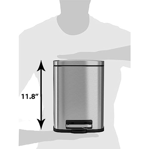 iTouchless PC05RSS Official AC Power Adapter Automatic Sliding Lid Trash Can 14 Gallon and Deodorizer Sensor Waste Bin 2.5 Gallon