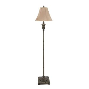 decor therapy alice traditional floor lamp, antique gesso