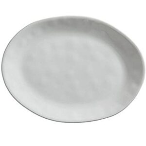 American Metalcraft CPL12CL Oval Serving Platter, 12", Cloud