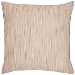 amazon brand – rivet modern and casual striped throw pillow cover with insert - 20 x 20 inch, pink