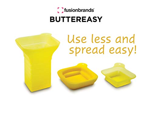 FusionBrands ButterEasy Butter Spreader and Butter Stick Holder - The Simple Way to Spread Butter - Easily Spread Butter on Cookware, Baking Dishes, Corn, Toast and Other Warm Foods