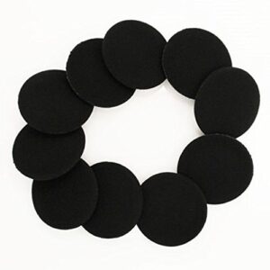 5 pairs black earpads replacement foam cushions ear pads cover pillow cups compatible with sony mdr-if120 headphones earphones